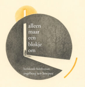 alleen maar een blokje om - voorkant